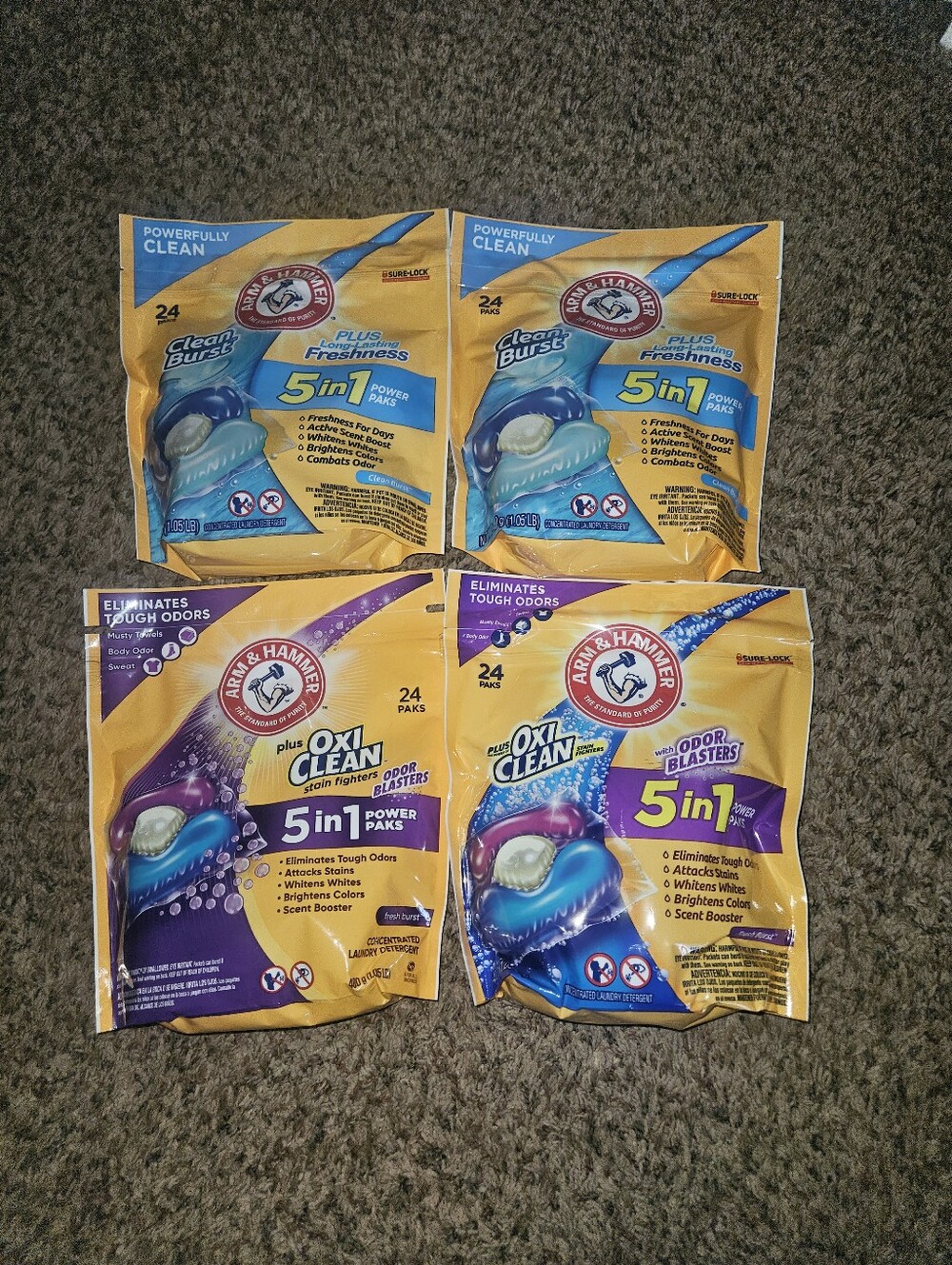 Arm And Hammer Laundry Paks